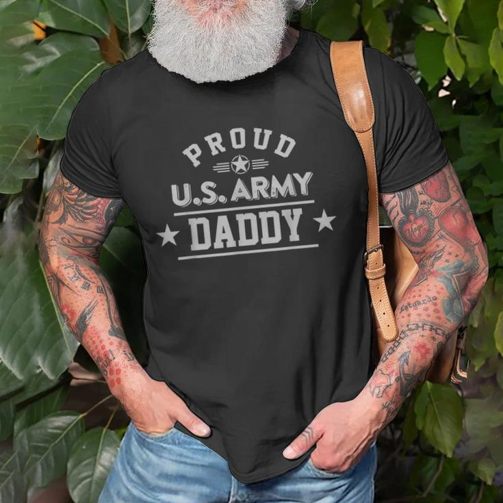 Proud Us Army Daddy Light Military Family Old Men T-shirt Gifts for Old Men