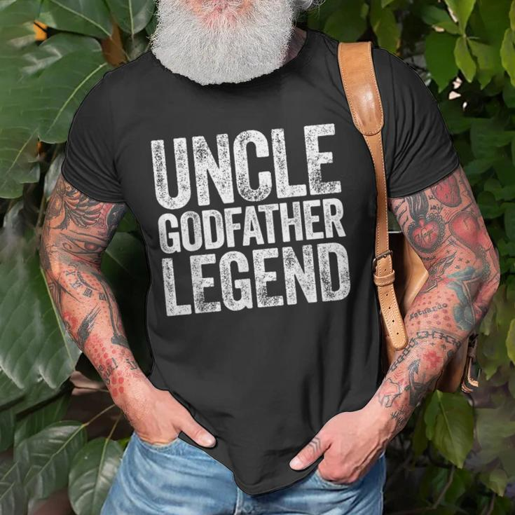 Uncle Godfather Legend Gift For Mens Old Men T-shirt Gifts for Old Men