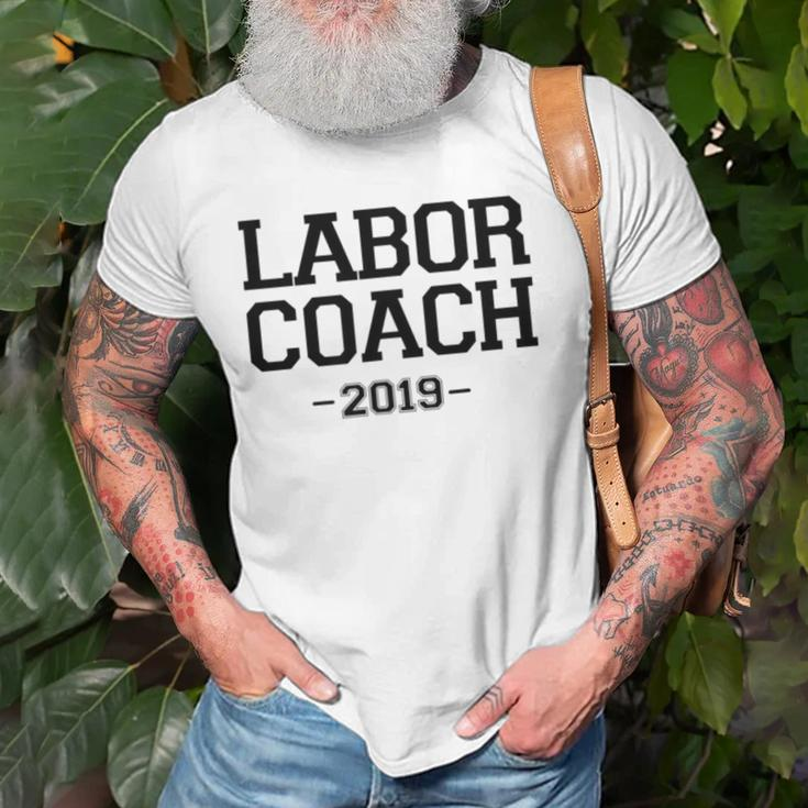 New Father Labor Coach 2019 Dad Pregnancy Gift Gift For Mens Old Men T-shirt Gifts for Old Men