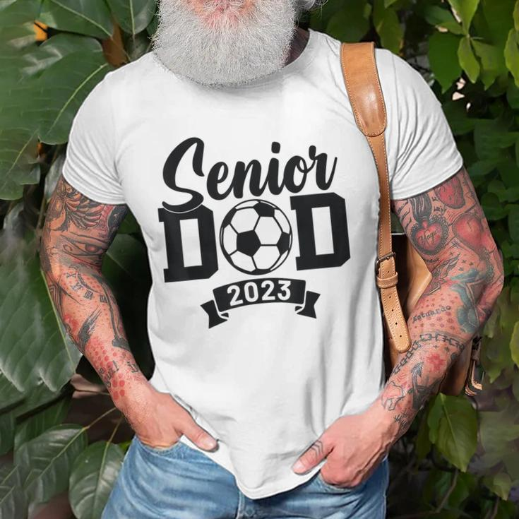 Senior Soccer Dad 2023 Soccer Proud Dad Soccer Graduation Old Men T-shirt Gifts for Old Men