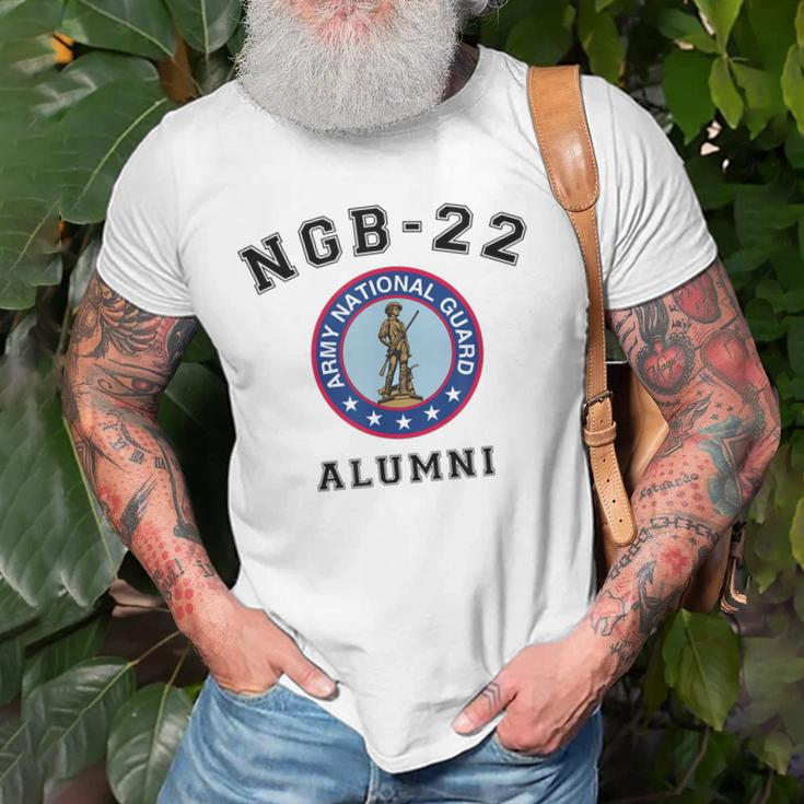 Us Army National Guard Veteran Ngb22 American Military Old Men T-shirt Gifts for Old Men
