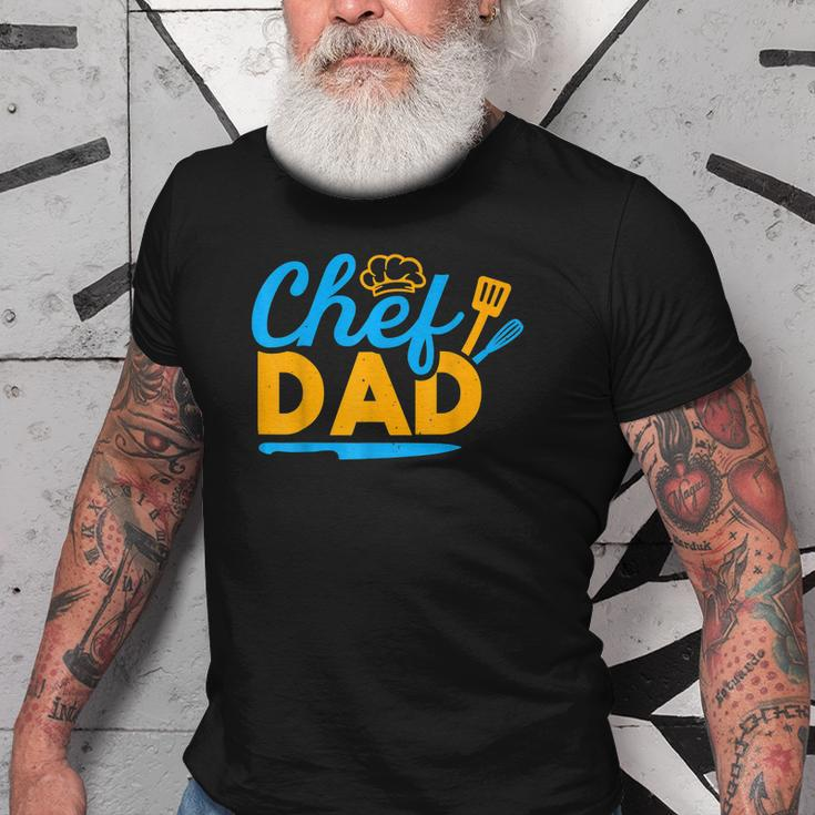 Chef Dad Sous Chefs Culinary Kitchen Cooking Lovers Old Men T-shirt