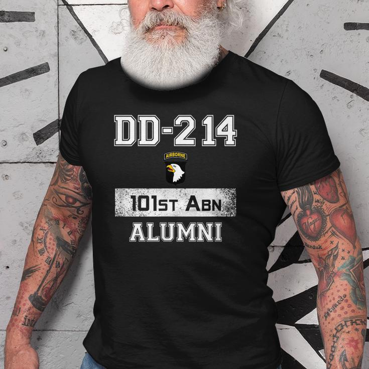 Dd214 Army 101St Airborne Alumni Veteran Father Day Gift Old Men T-shirt