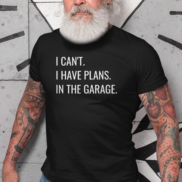 Funny Garage Car Guys Workshop Mechanic Old Men T-shirt