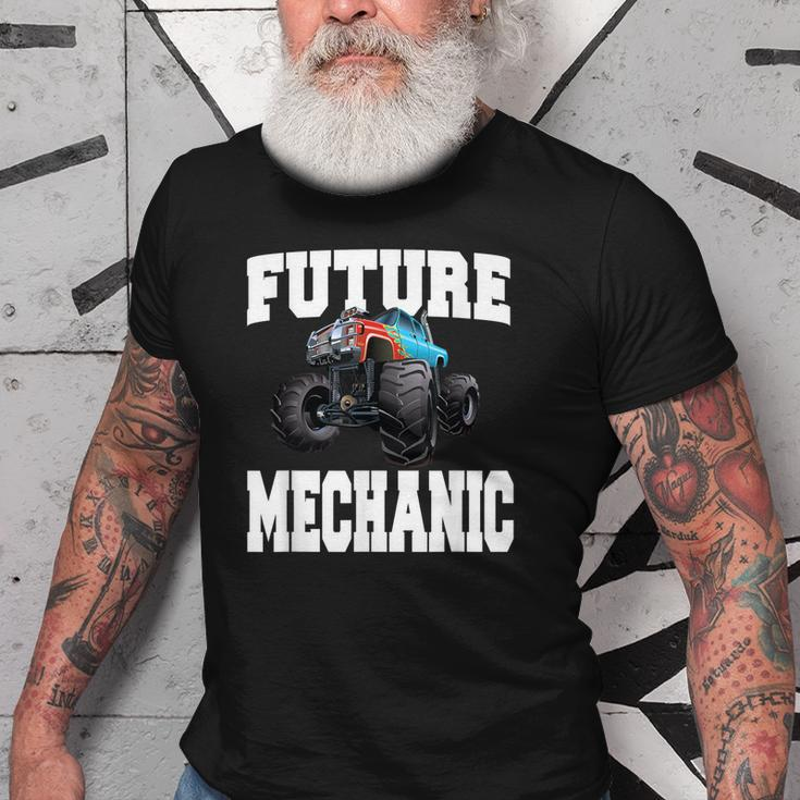 Future Mechanic Costume Monster Truck Adults & Kids Old Men T-shirt
