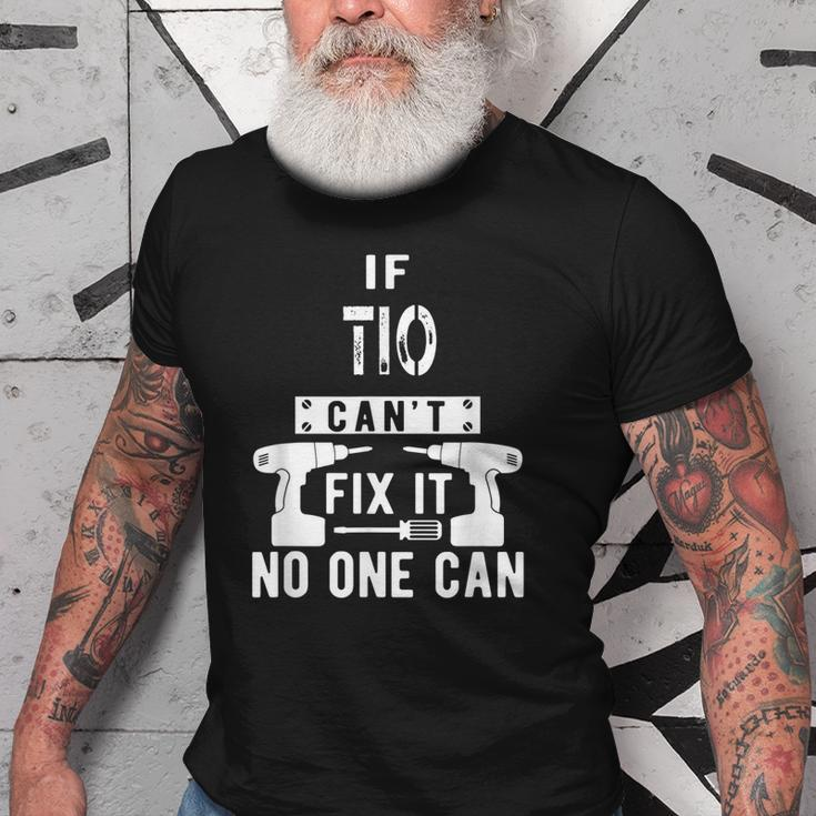 If Tio Cant Fix It No One Can Mexican Spanish Uncle Gift For Mens Old Men T-shirt