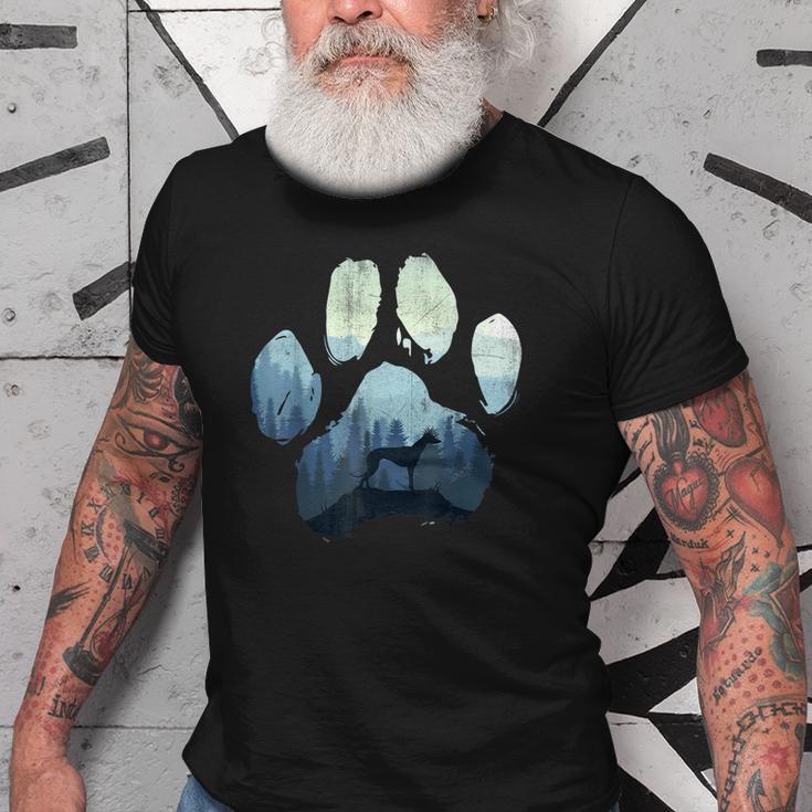 Daddy Bear Paw Black T-Shirt