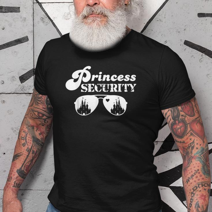 Princess Security Perfect Gifts For Dad Or Boyfriend Old Men T-shirt