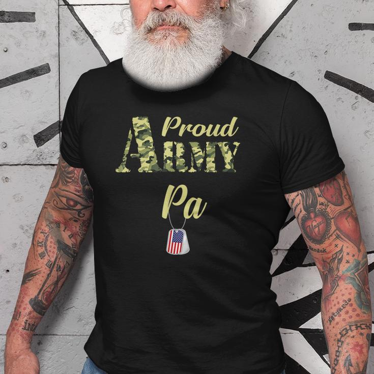 Proud Army Pa Military Pride Gift For Mens Old Men T-shirt