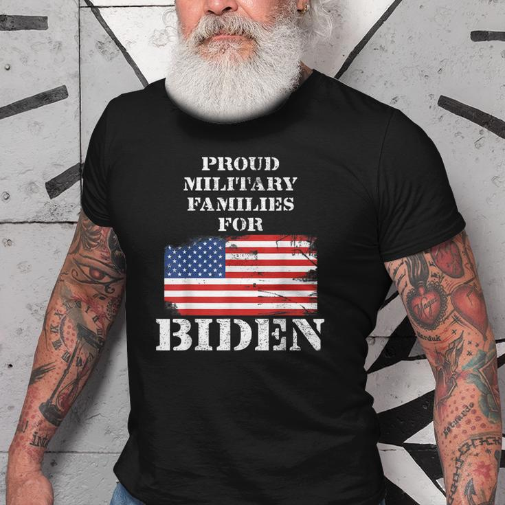 Proud Military Veterans Families For Biden Anti Trump Old Men T-shirt