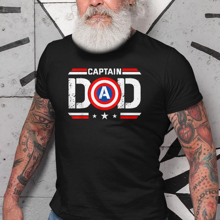 Top Vintage Dad Christmas Superhero Fathers Day Birthday Gift For Mens Old Men T-shirt