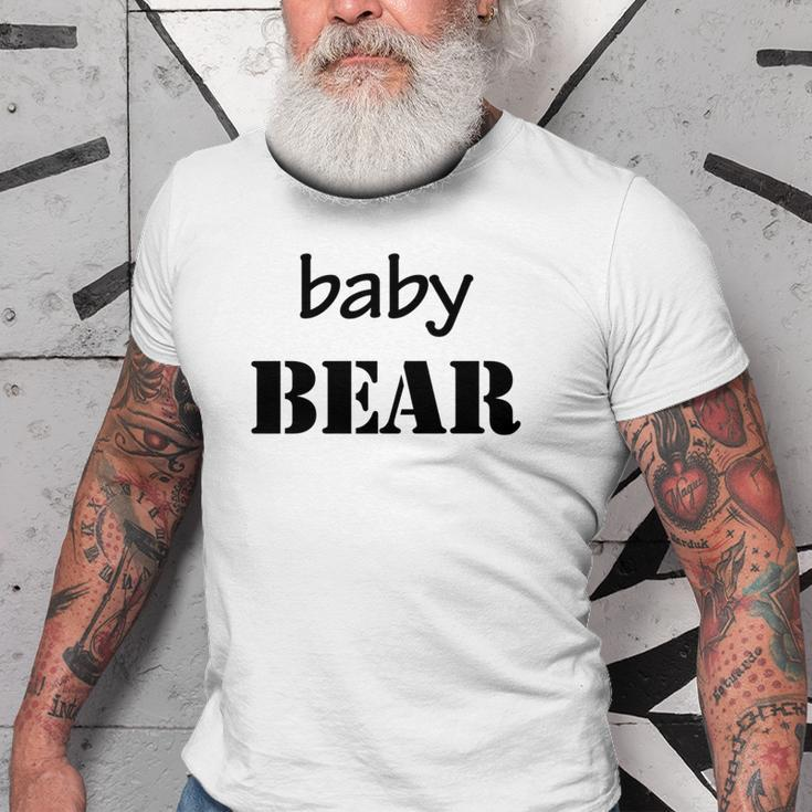Baby Papa Bear Duo Father SonOld Men T-shirt