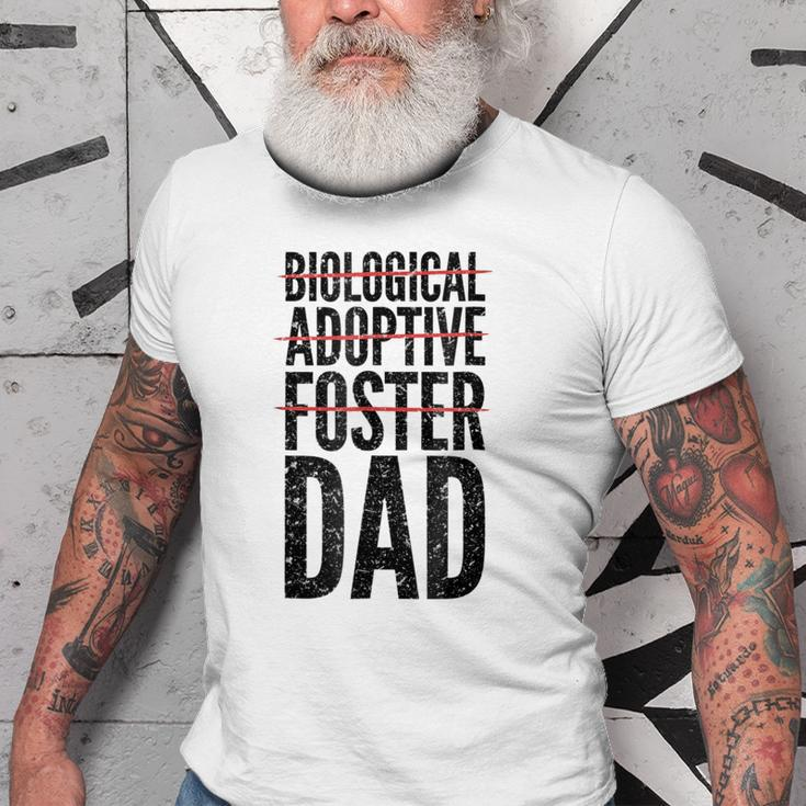 Dad Foster Adoptive Parent Saying Old Men T-shirt