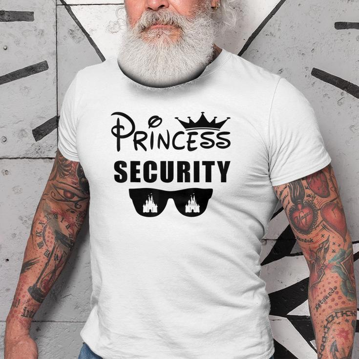 Dad Princess Security Halloween Costume Gift For Mens Old Men T-shirt