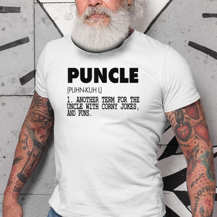Puncle For The Uncle That Is Funny Gift Old Men T-shirt