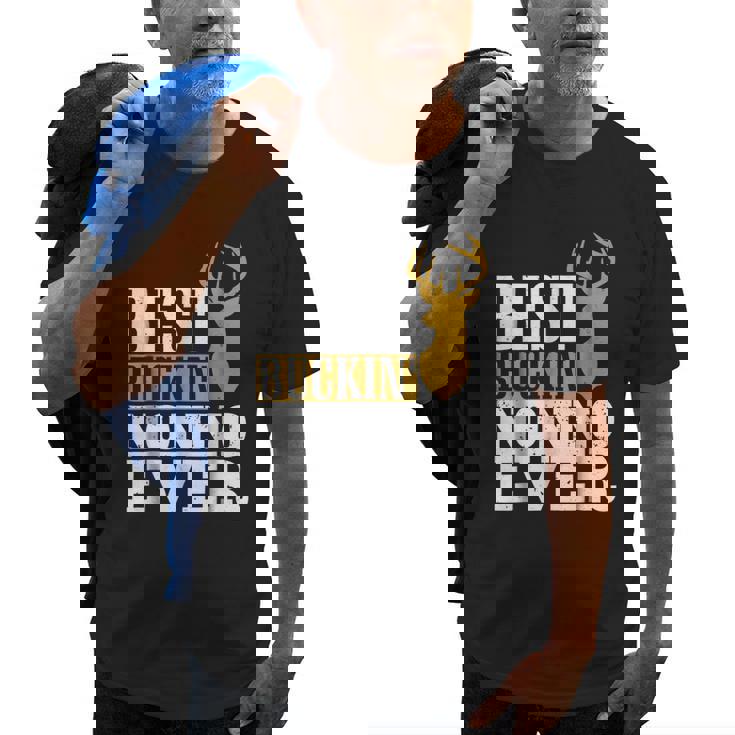 Best Buckin Nonno Ever For FatherGrandpa Gift For Mens Old Men T-shirt