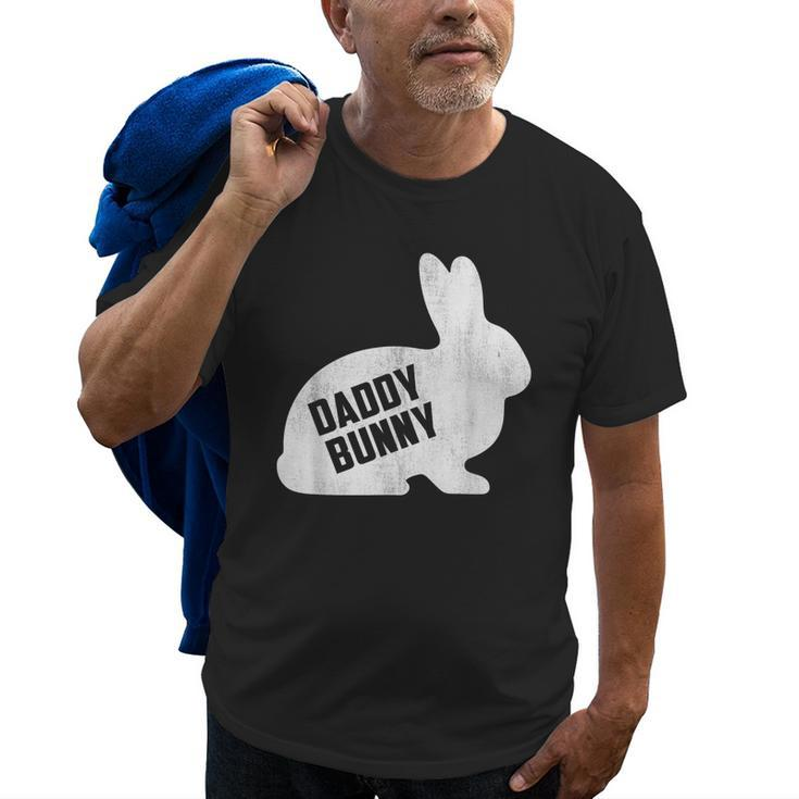 Daddy Bunny Matching Father Dad Papa Men Easter Day Gift For Mens Old Men T-shirt