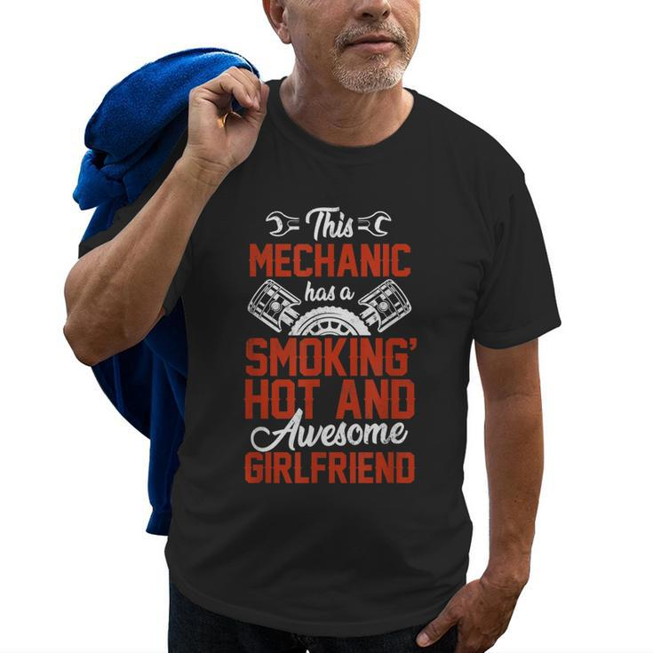 Diesel Aircraft Mechanic Has Girlfriend Old Men T-shirt