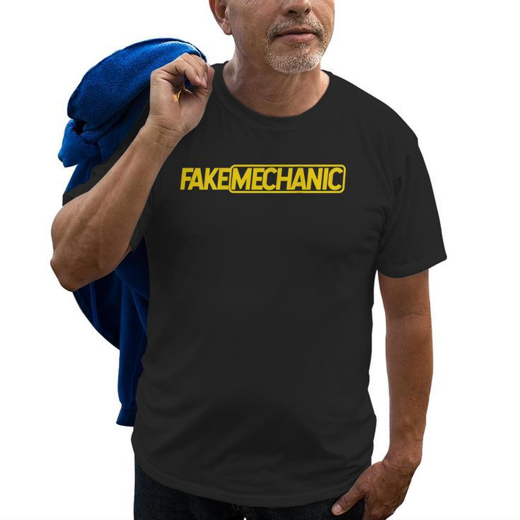 Fake Mechanic Old Men T-shirt