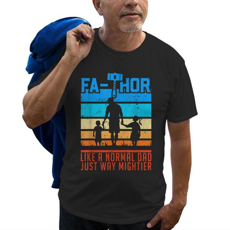 Fathor Fathers Day Fathers Day Gift  Dad Father Old Men T-shirt