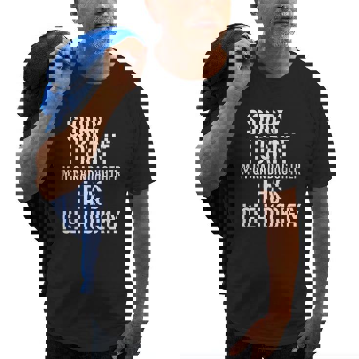 Grandpa Grandma | My Granddaughter Has Ice Hockey Old Men T-shirt