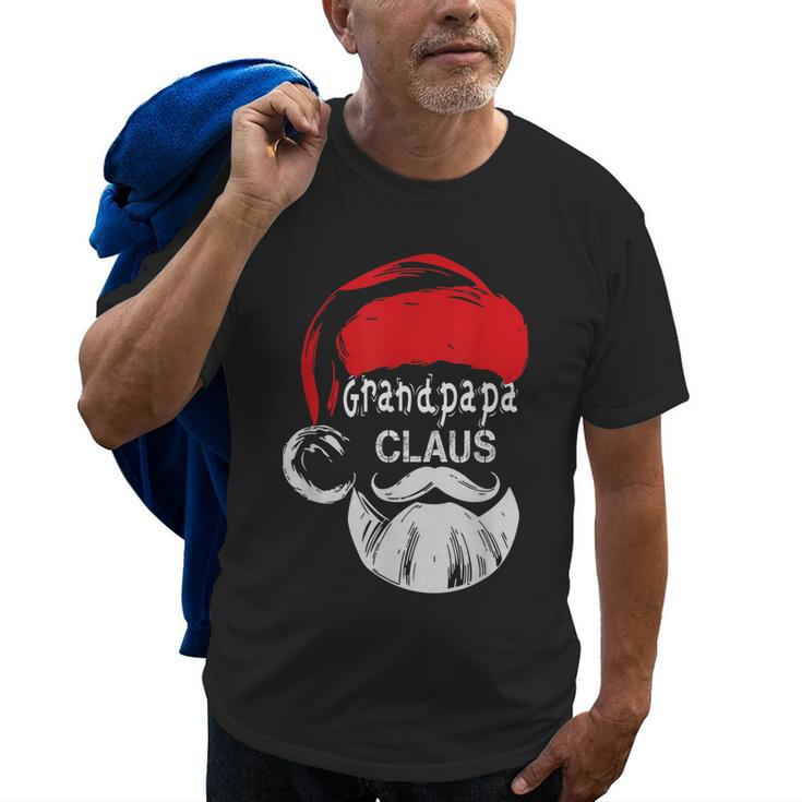 Grandpapa Claus Christmas Grandpa Gift Old Men T-shirt
