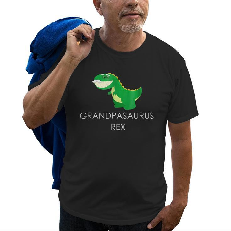 Grandpasaurus Rex Funny Trex Grandpa Dinosaur Pun Old Men T-shirt