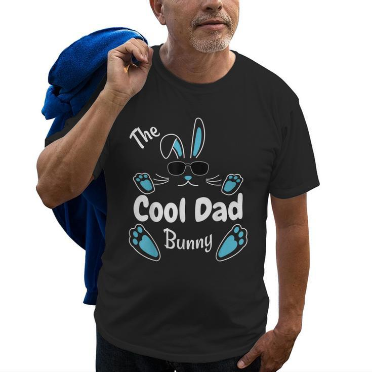 Happy Easter The Cool Dad Bunny Matching Family Easter Old Men T-shirt