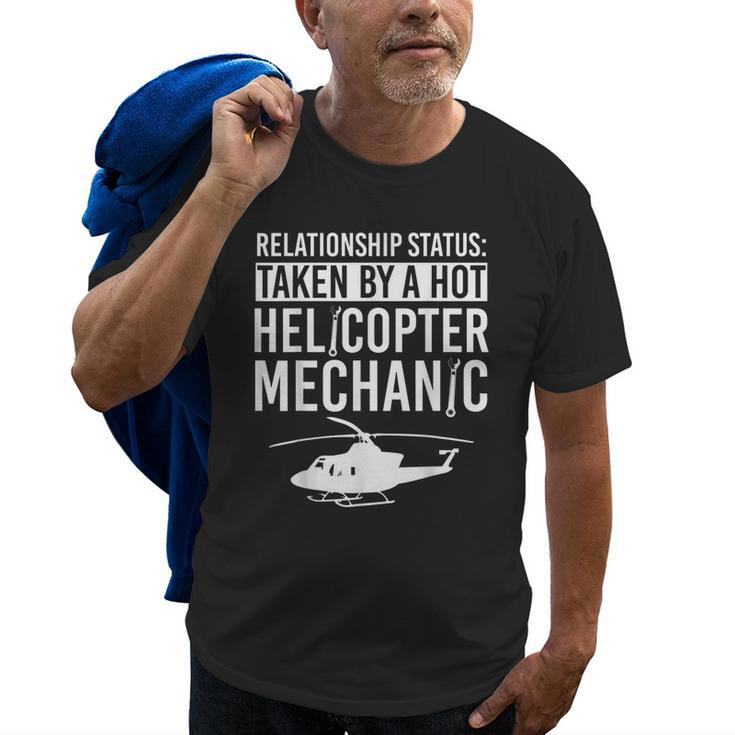 Helicopter Mechanic Apparel Gifts For Helicopter Mechanics Old Men T-shirt