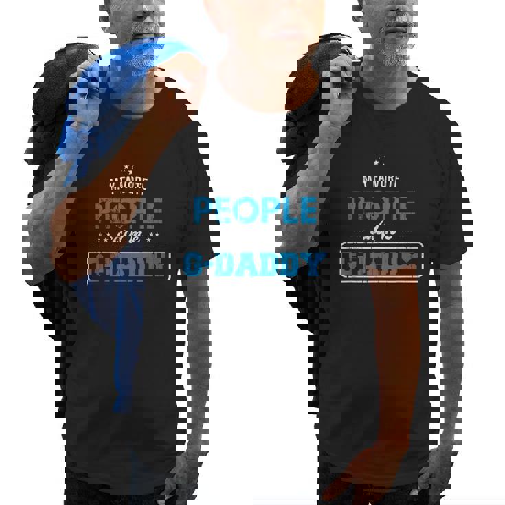 My Favorite People Call Me Gdaddy Vintage Grandpa Old Men T-shirt