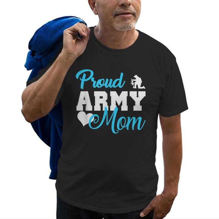 Proud Army Mom Military Mother Family Gift Army Mom T Old Men T-shirt