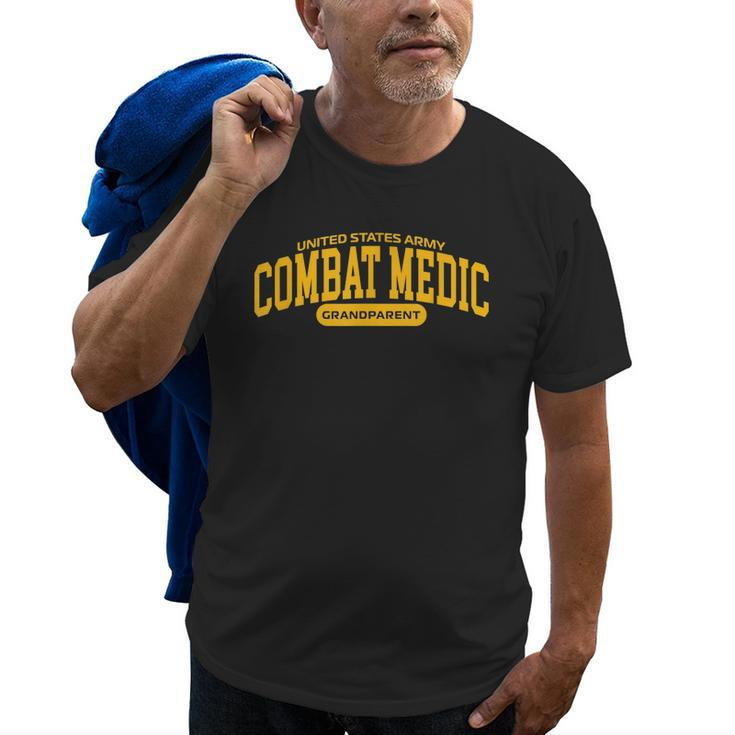 Proud Combat Medic Grandparent Old Men T-shirt