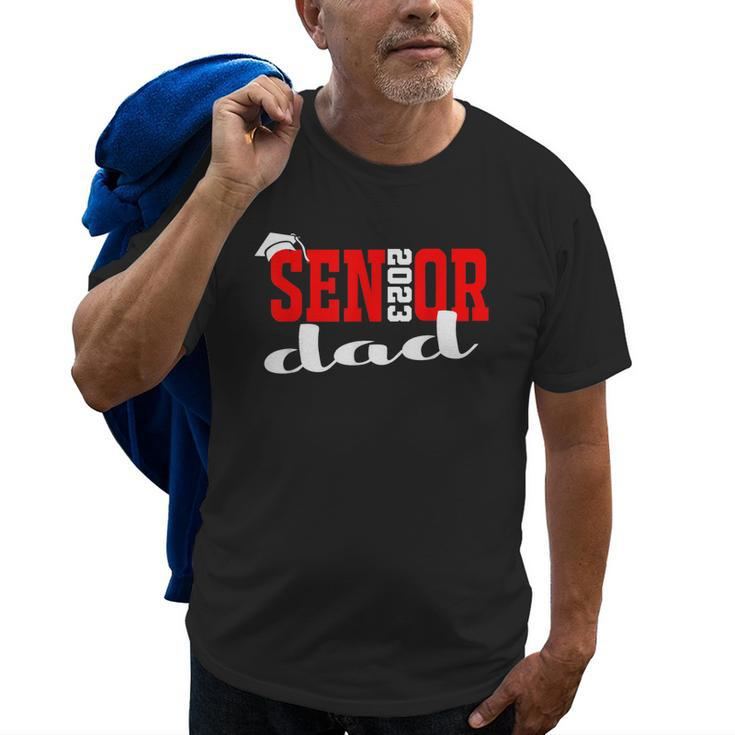 Senior 2023 Class Grad Proud Dad Class Of 2023 Funny Gift Old Men T-shirt