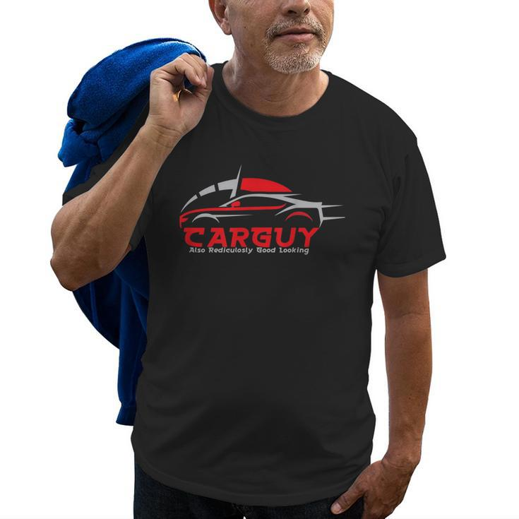 The Car Guy Driver Mechanic Car Enthusiast Funny Gift Men Old Men T-shirt