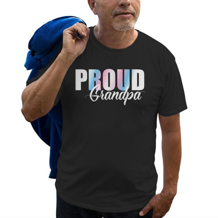 Trans Pride  Proud Grandpa Lgbt Ally For Grandpas Gift For Mens Old Men T-shirt