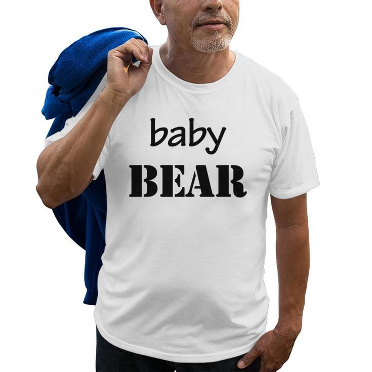 Baby Papa Bear Duo Father Son T Old Men T-shirt