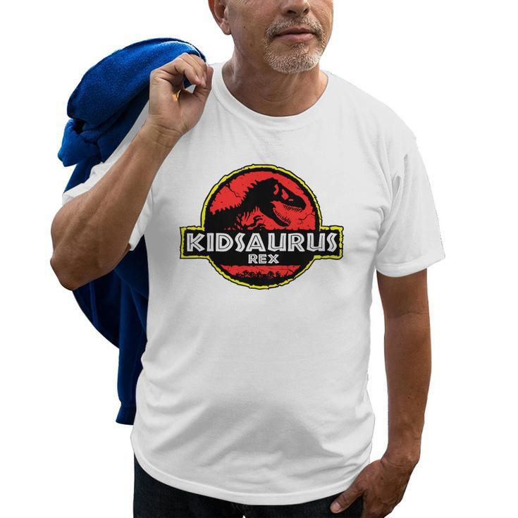 Kids Kidsaurusdadasaurus Dinosaur Rex Father Day For Dad Funny Old Men T-shirt