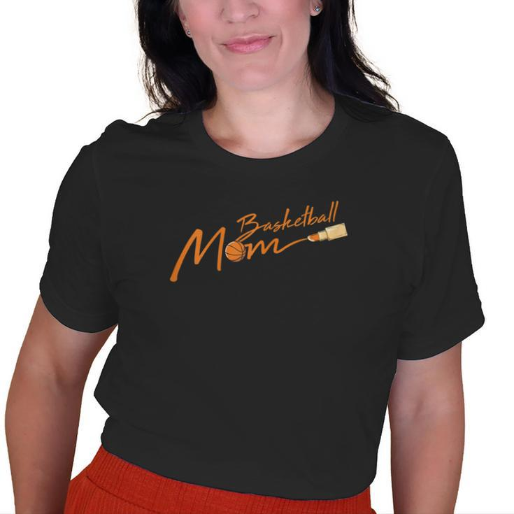 Basketball Mom Mothersday Cool Sport Mommy Mama Momma Wife Old Women T-shirt