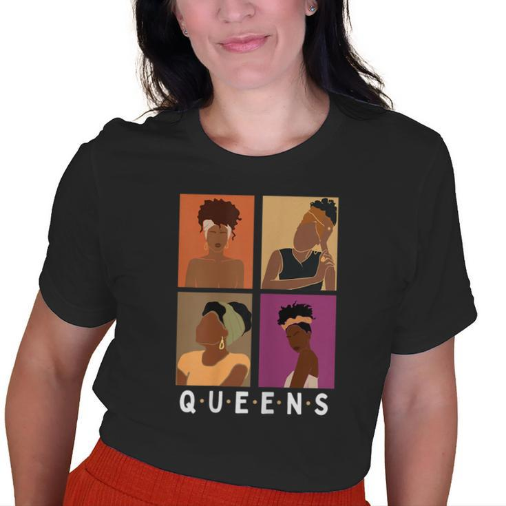 Black Queens Unapologetically Dope African American Old Women T-shirt