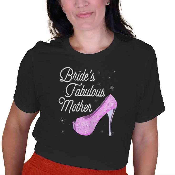 Brides Fabulous Mother Cute Wedding Marriage Bride Mom Old Women T-shirt