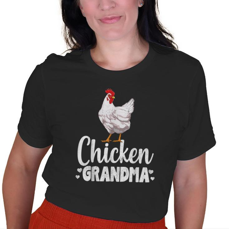 Chicken Grandma Country Farm Animal Old Women T-shirt