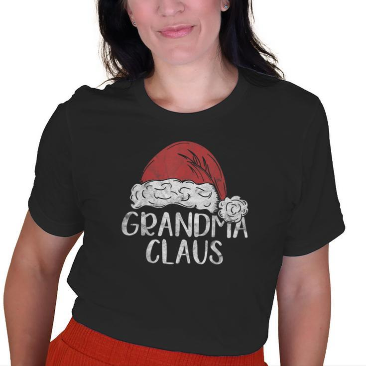 Grandma Claus Christmas Costume Santa Matching Family Old Women T-shirt