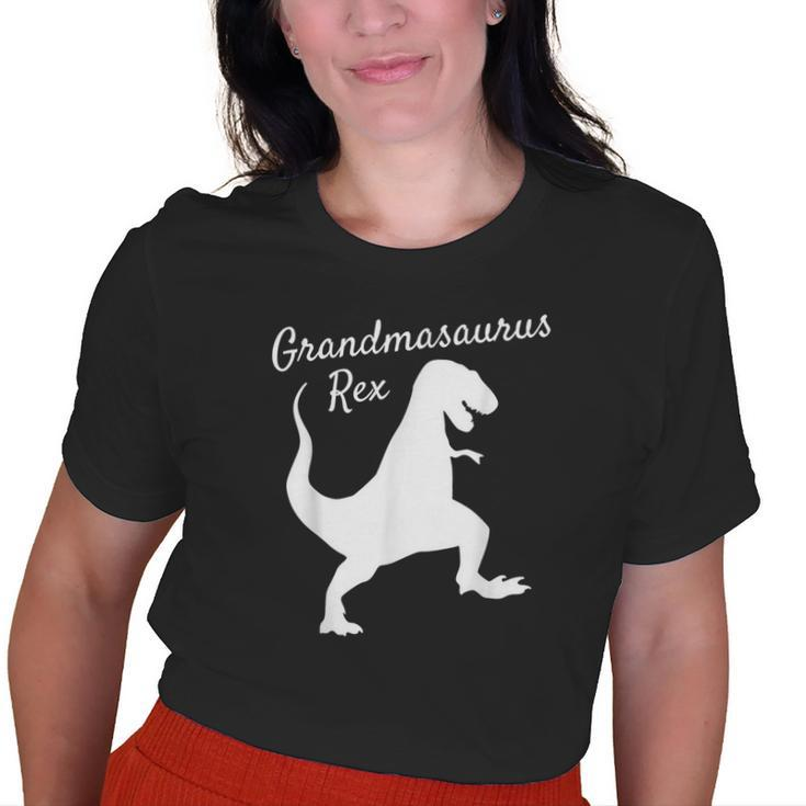 Grandma Saurus Rex Family Dinosaur Christmas Pajamas Old Women T-shirt