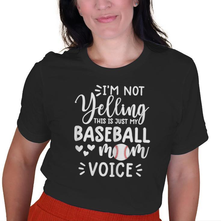 S For Women Baseball Mom Baseball Old Women T-shirt