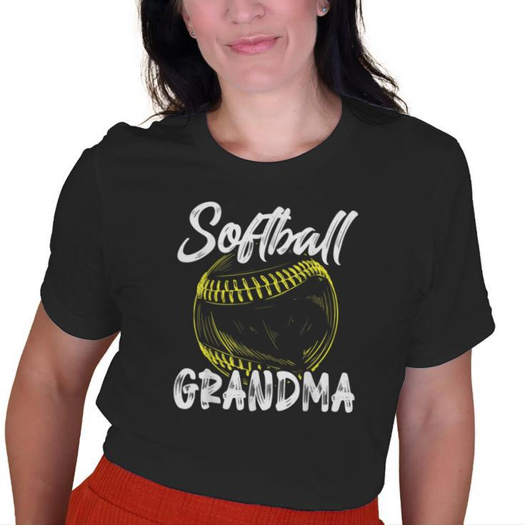Softball Grandma Women Family Matching Players Old Women T-shirt