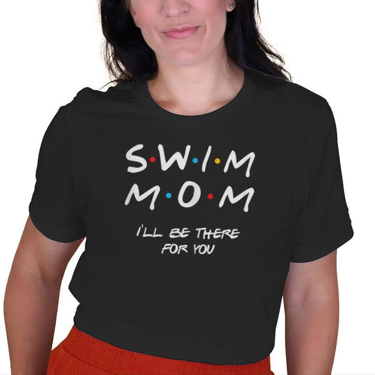 Swim Mom Girl Boy Mom For Women Mom Life Old Women T-shirt