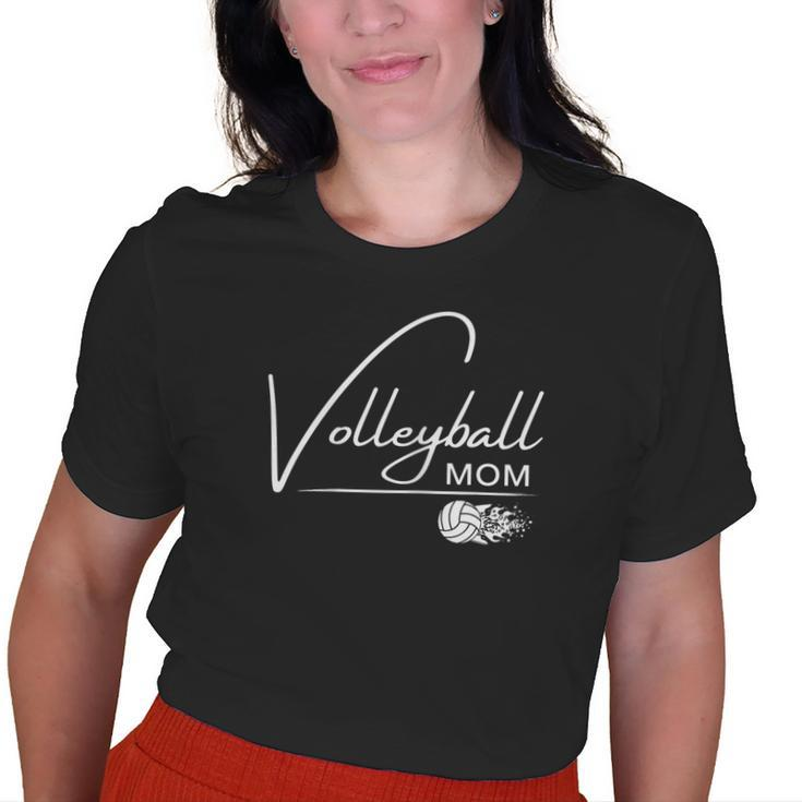 Volleyball Mom Volleyball Mama Graphic Old Women T-shirt