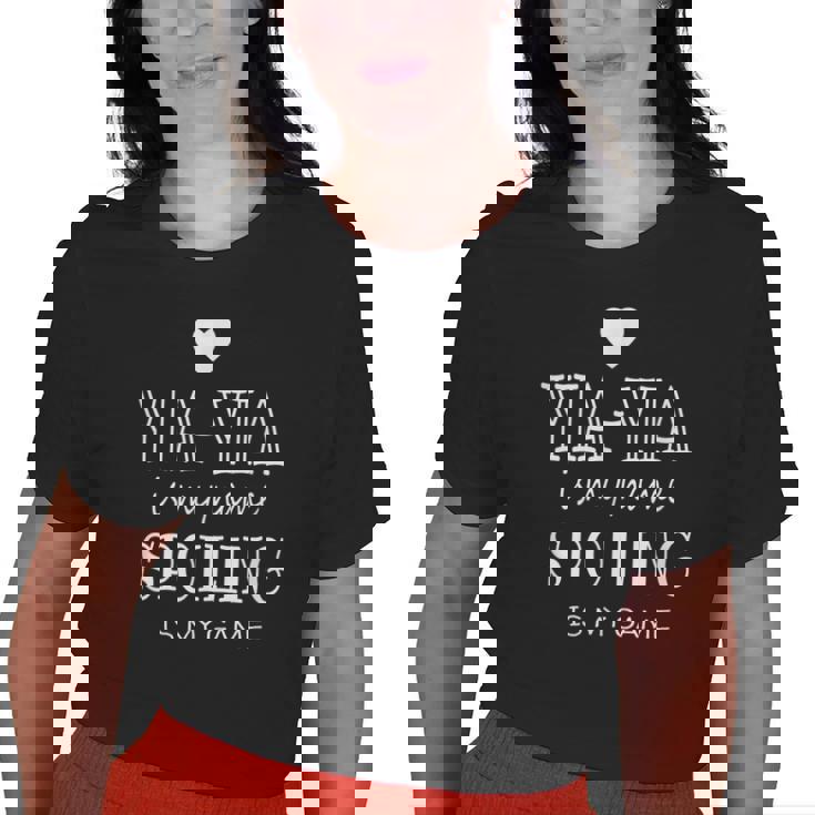 Yiayia Is My Name Yiayia For Greece Greek Grandma Old Women T-shirt