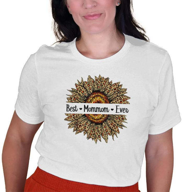 Best Mommom Ever Sunflower Mommom Old Women T-shirt