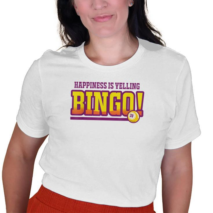 Bingo Players For Mom Grandma Old Women T-shirt